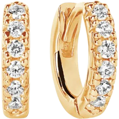 Ellera Earrings  - Gold/Transparent