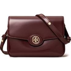 Tory Burch Robinson Spazzolato Convertible Shoulder Bag Tempranillo/Gold