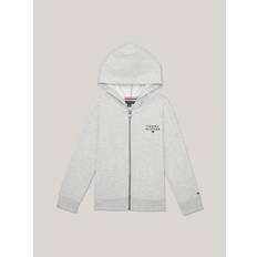 Tommy Hilfiger Boys Hoodies Children's Clothing Tommy Hilfiger Logo Zip Hoodie - Grey Heather