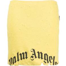 Giallo Gonne Palm Angels GD Destroyed Miniskirt - Women - Yellow