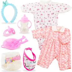 Toys Bibi Doll BiBi Doll Baby Doll Clothes & Baby Doll Accessories Set Nappy Bottle Dummy Doll Play Set