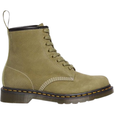 Sughero Stivali Dr. Martens 1460 Muted Olive Tumbled Nubuck+E.H.Suede - Kaki