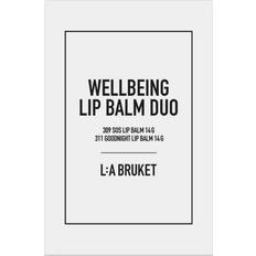 L:A Bruket Læbepleje L:A Bruket Wellbeing Lip Balm Duo 28 g