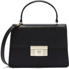 Furla Bags Furla Venere Mini Top Handle Leather Satchel in Nero (One Size)