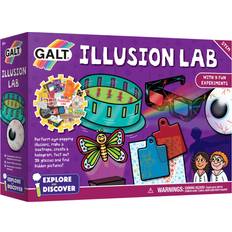 Illusion Lab Explore & Discover Childrens Science Kit, 9 Fun Science Experiments for Kids, Eye Popping Illusions STEM Toys, National Curriculum