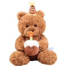 Toys Bonxaif Teddy Bear Plush Toy Cartoon Doll Cloth Cute Cake birthday gift for girls