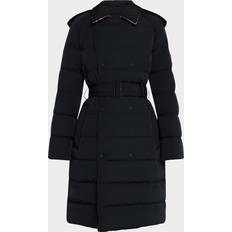 Burberry Coats Burberry Mid-Length Nylon Puffer Coat - Black