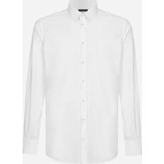 Gold - Men Shirts Dolce & Gabbana Camicia Gold-fit Shirt Man White