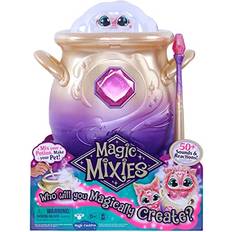 Magic Mixies Magical Misting Cauldron with Interactive 8 inch Pink Plush Toy