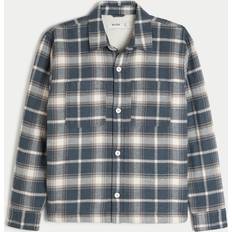 Hollister Rutig Skjortjacka - Blå/Flerfärgad