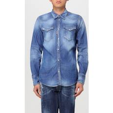 DSquared2 Men Shirts DSquared2 Denim Shirt Male - Blue