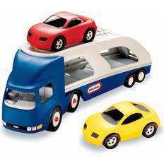 Little Tikes Toy Vehicles Little Tikes Big Car Carrier Large Hauler with 2 Sports Cars Hours of Fun Indoor or Outdoor Use