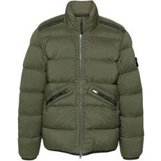 Stone Island Men Jackets Stone Island Seamless Tunnel Nylon Down Jacket - Green