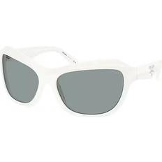 Prada Women Sunglasses Prada Sonnenbrillen Pr a27s 17k3c2 Donna Farfalla Bianco