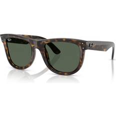 Ray-Ban Unisex Sunglasses on sale Ray-Ban Wayfarer Reverse RBR0502S Sunglasses - Brown/Green - Unisex