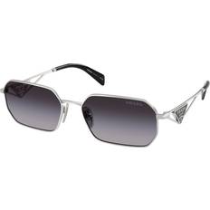 Prada Whole Frame - Women Sunglasses Prada Sonnenbrillen Pr a51s 1bc90a Donna Geometrica Argento