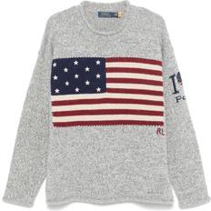 Polo Ralph Lauren Flag-Motif Jumper - Men - Grey
