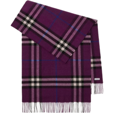 Burberry Wide Check Cashmere Scarf - Pansy