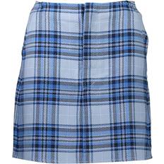 Tommy Hilfiger Dame Nederdele Tommy Hilfiger Chic Light Blue Organic Cotton Skirt - Multicolor