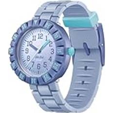 Flik Flak Kinderuhr 2409 TIME TO DISCOVER FCSP128 Kunststoff Blau