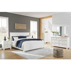 Ashley Fortman White Panel Bedroom Set