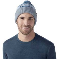 Smartwool Winter Hat Knit POM Beanie - Twilight Blue Heather