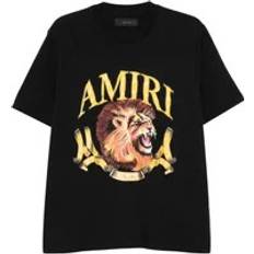 Amiri T-shirts Amiri Black Lion T-shirt - Male