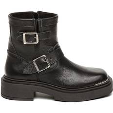 Steve Madden Choice Biker Boots - Black