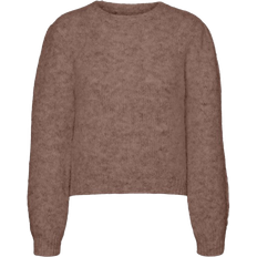 Vero Moda Novah Pullover - Brown/Brown Lentil