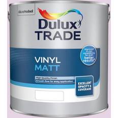 Dulux Trade Vinyl Matt Emulsion 2.5 Ltr - Pretty Pink Wall Paint 2.5L