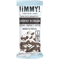 JiMMY! Protein Bar Cookies 'N Cream 58g 12 pcs