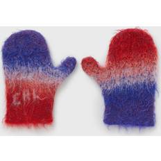 Men - Multicoloured Gloves & Mittens ERL Dégradé Knit Mittens - Blue