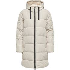 Grijs - Vrouw Buitenkleding Only Onlclair Puffer Jacket - Stone Grey