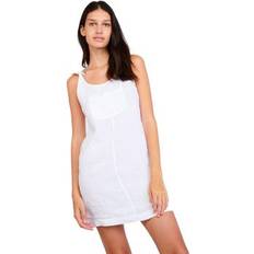 Lino - Mujer Vestidos Banana Moon Medway Hawston - Blanc