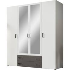 Möbel Poco 510831600 White Kleiderschrank 161x176cm