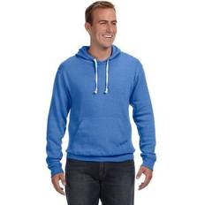 Rayon - Unisex Sweaters Tri-Blend Fleece Pullover Hoodie - Cool Royal Triblend