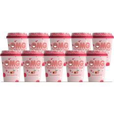 Fragola Bevande OMG Bubble Tea Peach With Strawberry 27cl 10pack