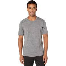 Man - Merinowol Ondershirts Icebreaker 200 Oasis SS Thermal Top - Gritstone Heather