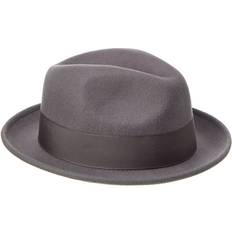 Men - Wool Hats Hickey Freeman Wool Felt Fedora - Grey