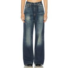 R13 Damon Pleated Baggy Leg - Ansel Blue