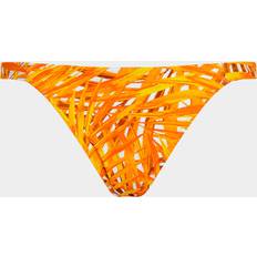 Bikini Bottoms Vilebrequin Palm Leaves Jersey Bikini Bottom - Orange