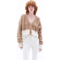 Filippa K Cardigans Filippa K Cable-Knit Cropped Cardigan - Women - Neutrals