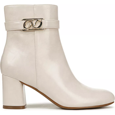 Faux Leather Ankle Boots Naturalizer Lottie - Porcelain