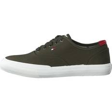 Skor Tommy Hilfiger Core Oxford Twill Sneaker - Army Green Rbn