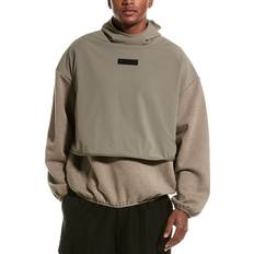 Fear of God Truien Fear of God Dust Nylon Fleece Hooded Sweatshirt - Heather Grey