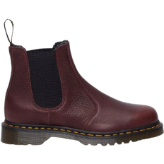 Dr. Martens 2976 Warmwair Grizzly Chelsea Boots - Cherry Red