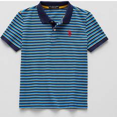 US Polo Assn Little & Big Boys Embroidered Shirt - Blue