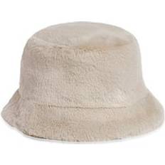 Faux Fur Hats Apparis Amara Bucket Hat - Latte