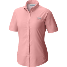 Sportswear Garment - Women Shirts Columbia PFG Tamiami II Short-Sleeve Shirt - Tiki Pink