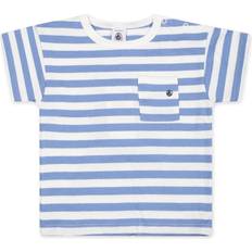 Petit Bateau Tops Children's Clothing Petit Bateau Striped Cotton T-Shirt - Kids - Blue